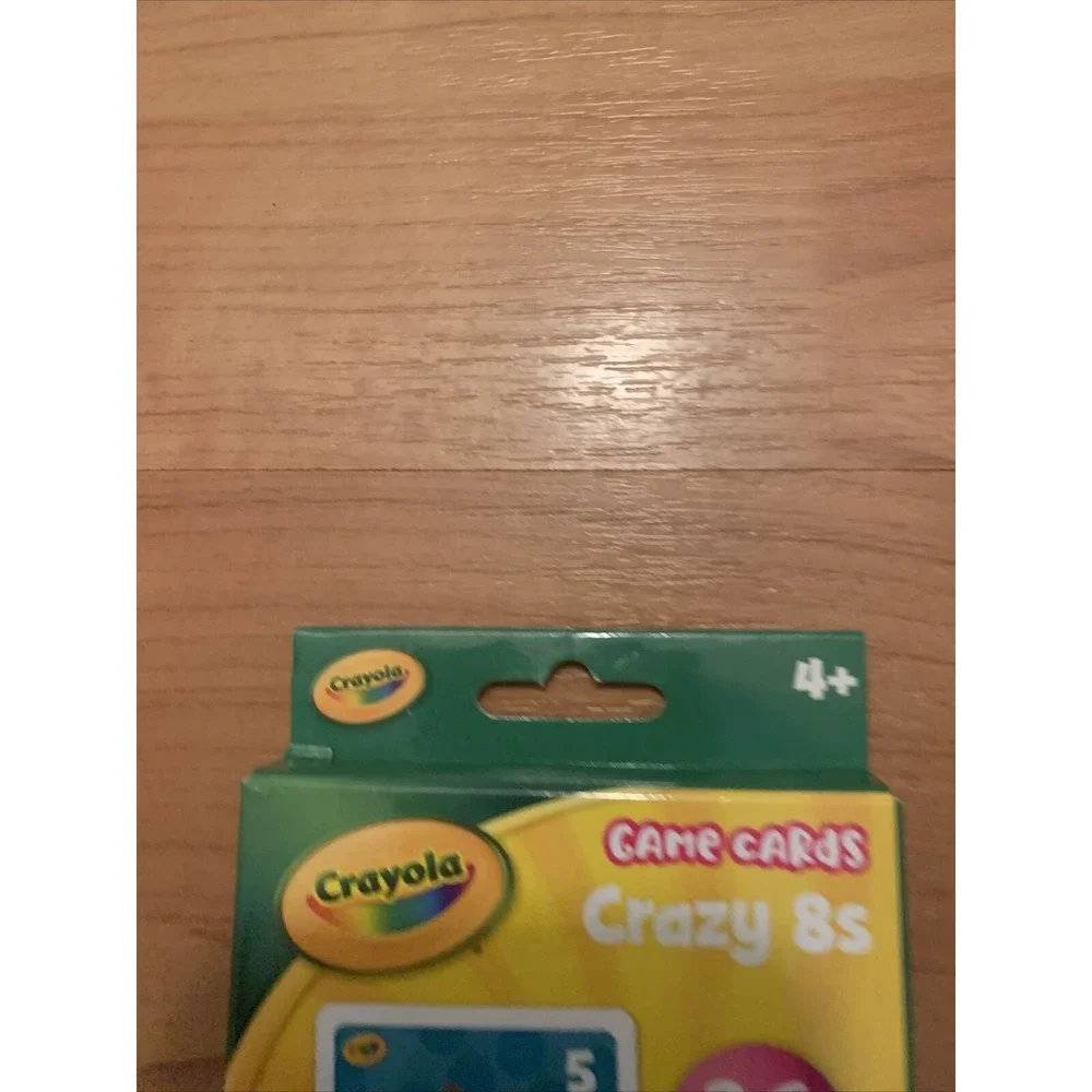 Crayola Crazy 8s Card Game Children